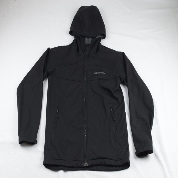 Columbia Other - Columbia Large Black Fleece Zip-up Jacket